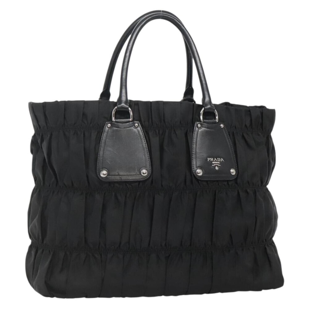 Prada Gaufre Tote Tessuto Large
